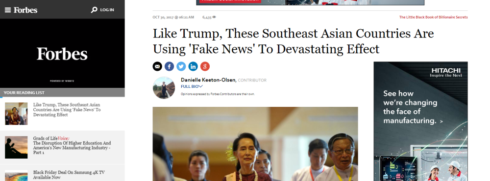 Southeast Asia Fake News